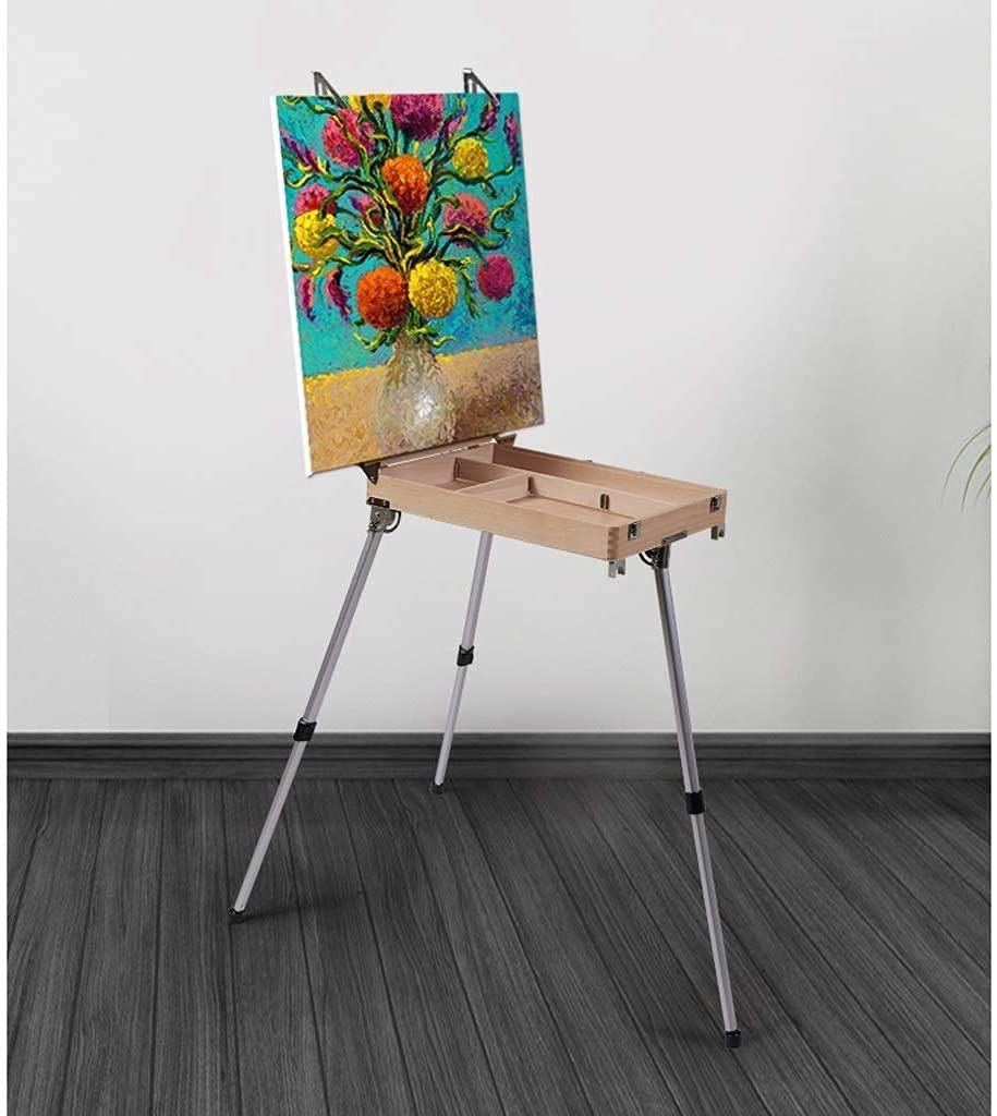 Stojak Na Sztalugę Artystyczną, Trójnóg, Sztaluga Ekspozycyjna, Trójnóg, Sztaluga Artystyczna, Sztaluga Malarska, Przenośne Pudełko Na Zdjęcia, Studio, Wielofunkcyjna Sztaluga Biurkowa, Sztalugi Ze S