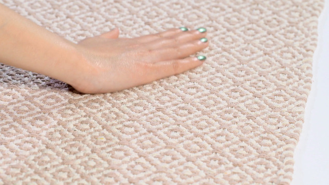 Tapete decorativo Safavieh Montauk 2'6" x 4' algodón miniatura 6