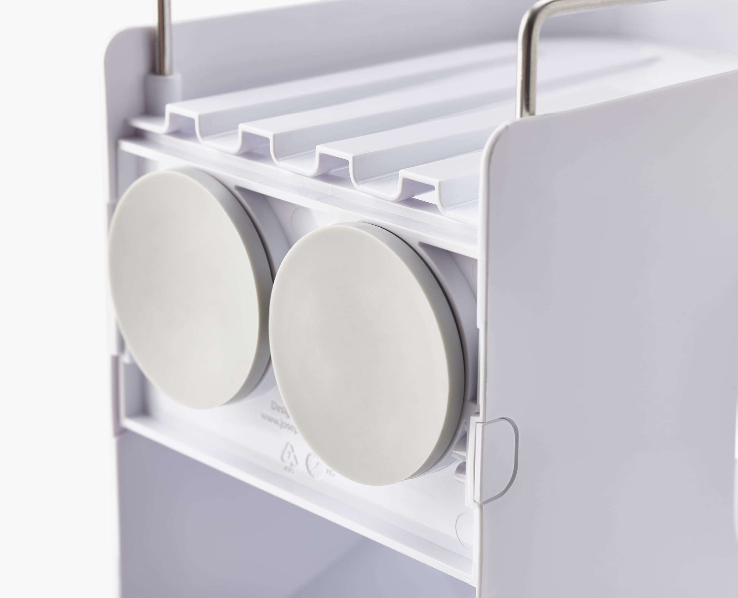 Joseph Joseph Capsule Compact 2-poziomowa półka prysznicowa - biała