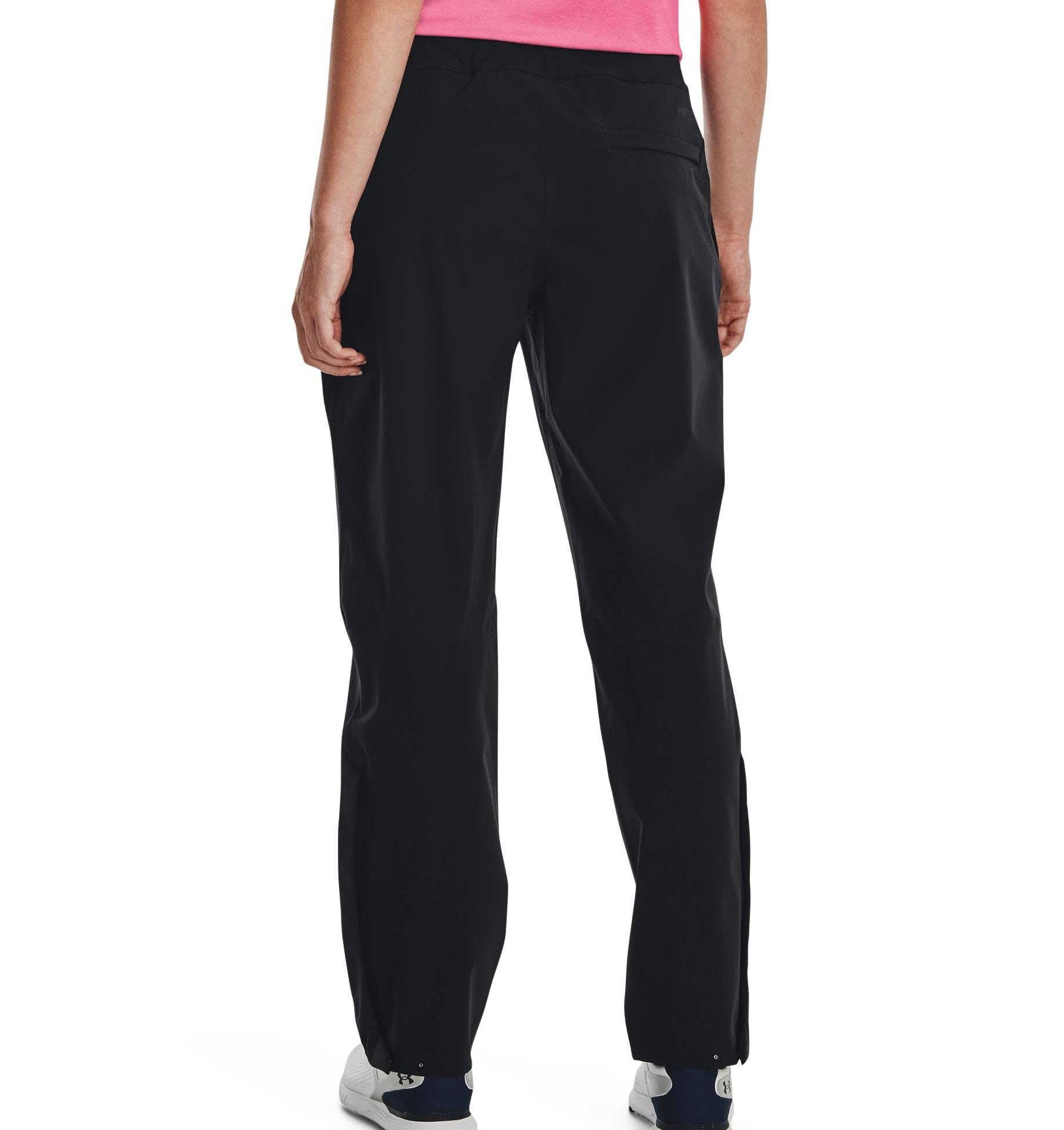 Under Armour Stormproof Golf Rain Pantalón, Mujer, Negro, MD