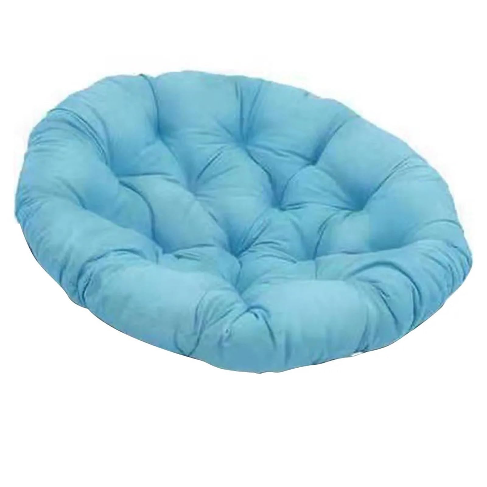 Bflcwstd Blue Egg Chair Cushion Hanging Basket Chair Cushion, Round Egg For Rocking Kitchen 50X50cm Home Supplies(Blue)