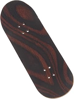 HEMOTON Patineta De Madera Cubierta Tabla De Cubierta Tabla De Surf De Dedo Patinetas De Dedo Cubiertas Soporte para Patineta De Madera Tablas De Mini Patinetas Monopatín De Arce Arce