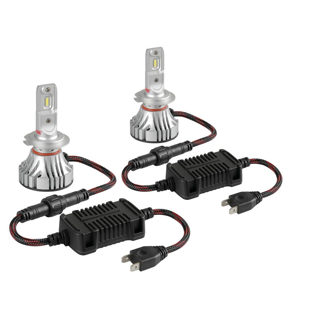 Pilot 57778 Halo LED Serie 7 Compatto Alogena Lampadina, H7, 9V-32V, 36W, Confezioni da 2