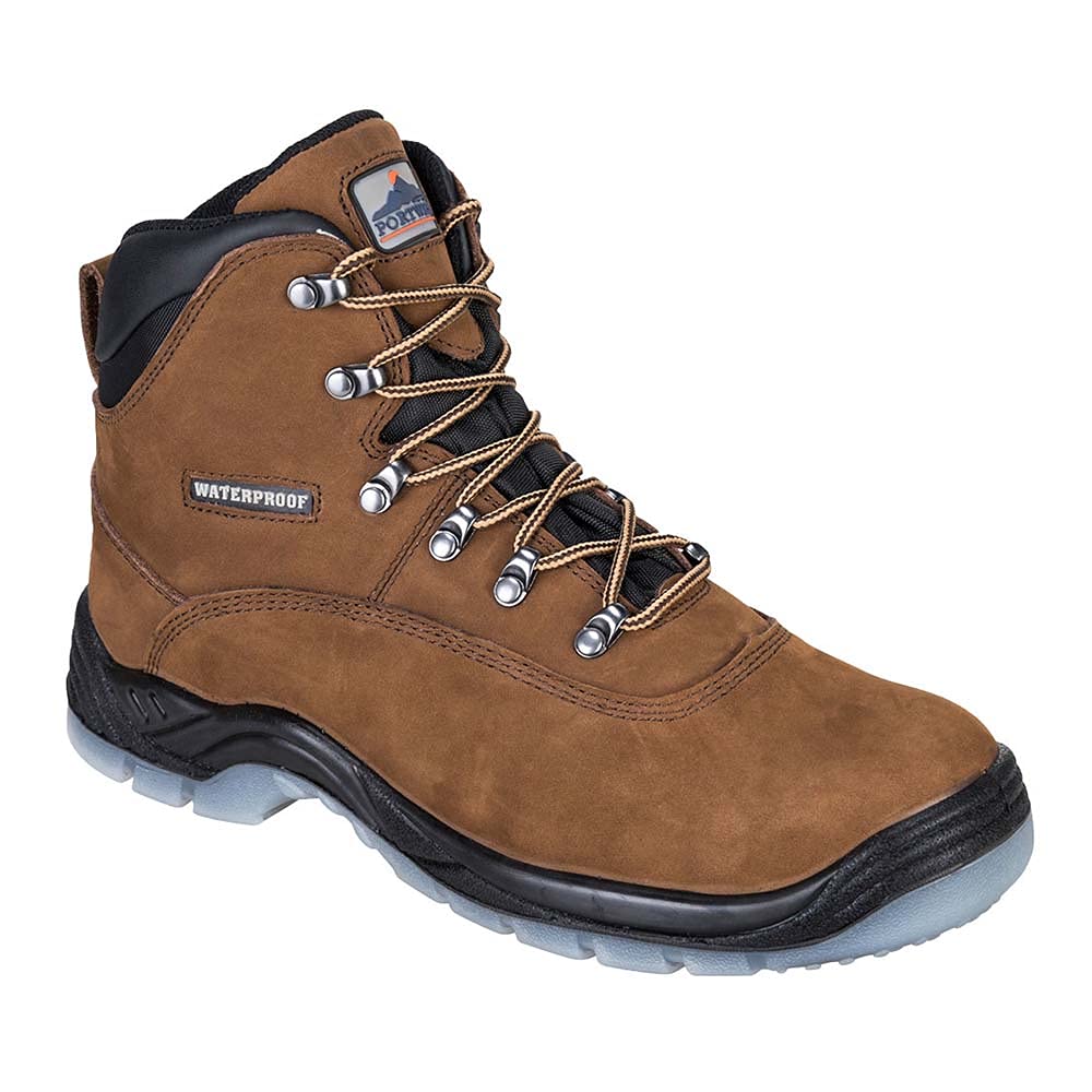 Portwest FW57 Steelite All Weather S3 Safety Boot WR Brown UK12 Colour