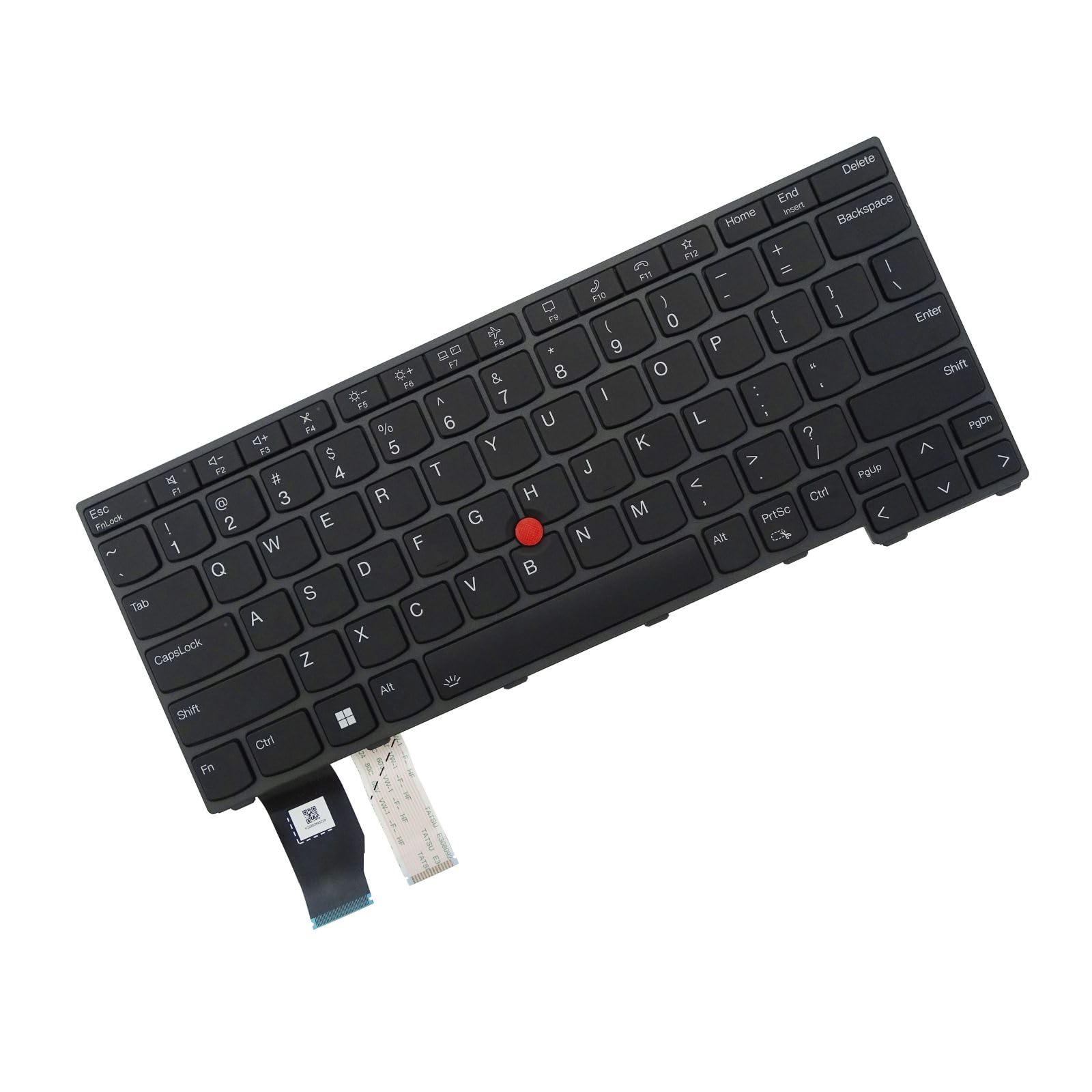 Wymienna klawiatura z podświetleniem do Lenovo Thinkpad X13 GEN3 L13 Gen3 L13 Yoga Gen3 (nie pasuje do X13 Gen2) (US English, podświetlana)