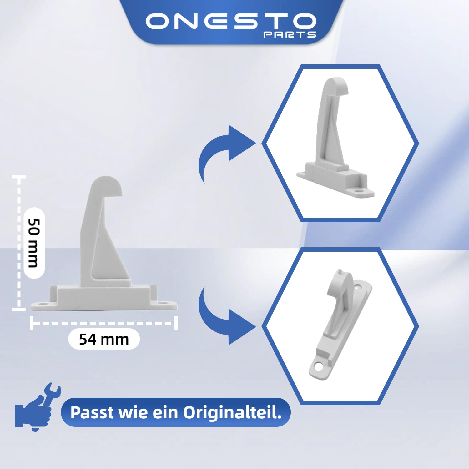 Trockner Türhaken Ersatz für Bosch Siemens 00154074 154074 00174430 174430 Wäschetrockner