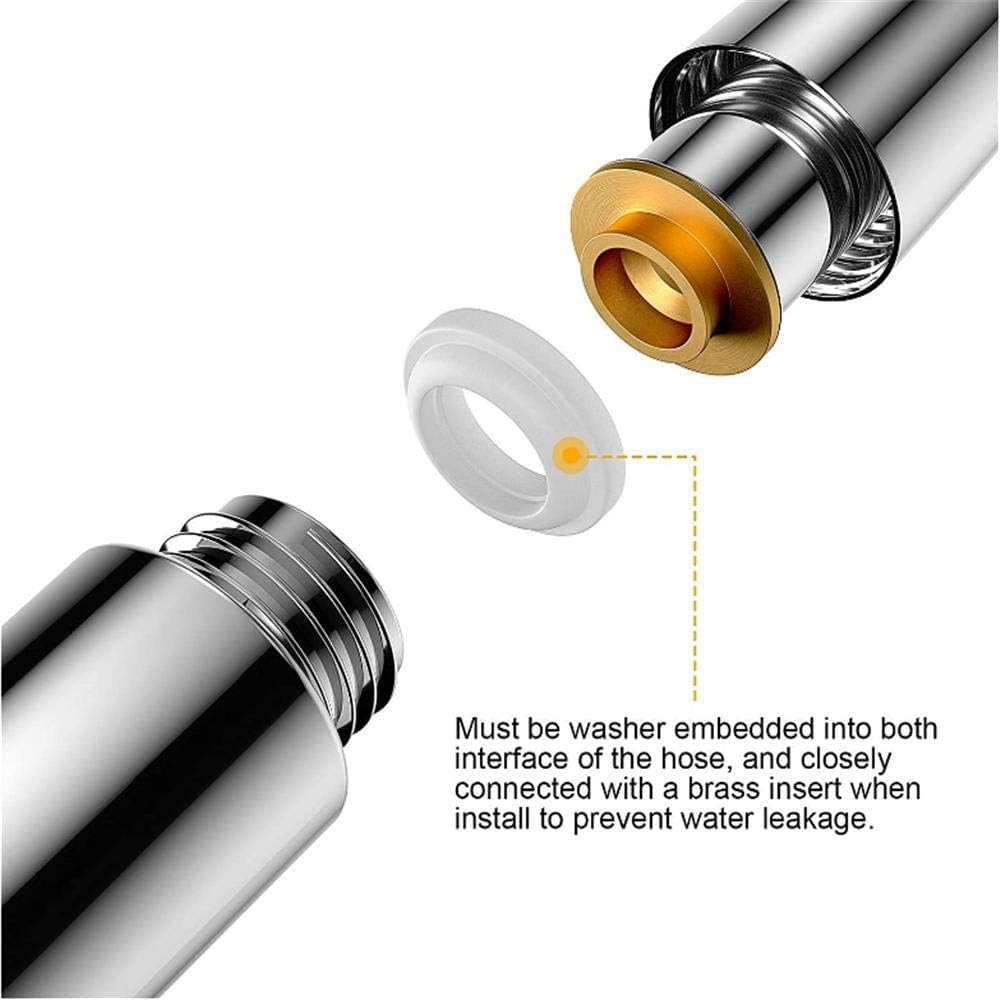 Shower Hose Extra Long 157Inches（4M) Flexible Stainless Steel Handheld Shower Hose Anti-Explosion Anti-Kink Leakproof Hose Universal Brass Connectors Replacement Metal Extension Shower Hose : Tools & Home Improvement