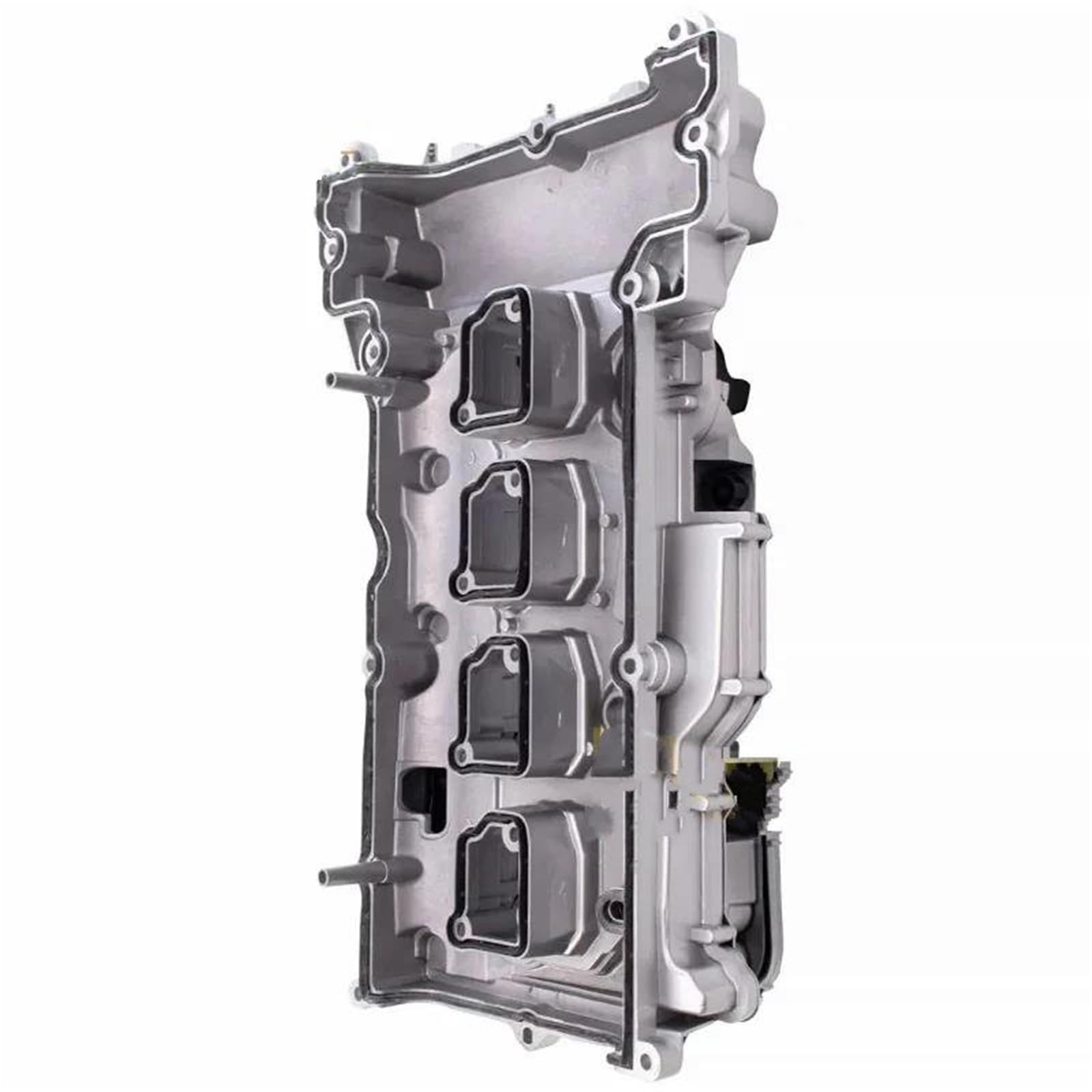 Coperchio valvola auto Coperchio Valvola In Alluminio Con Guarnizioni Per Mercedes Per Benz Per C200 C250 E250 SLK200 SLK250 L4 1.8L M271 A2710101730 2710101730 Punterie Valvola Motore