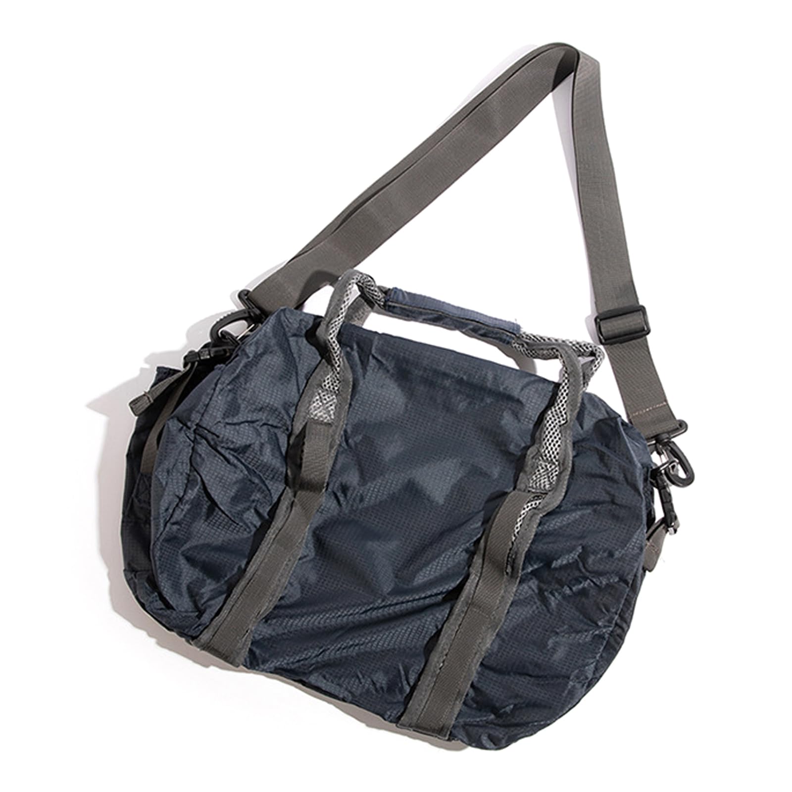 Borsone da viaggio leggero con manici superiori e tracolla regolabile, borsa da trasporto pieghevole per palestra e viaggi Borsa da viaggio pieghevole Borsone ripiegabile Tracolla regolabile
