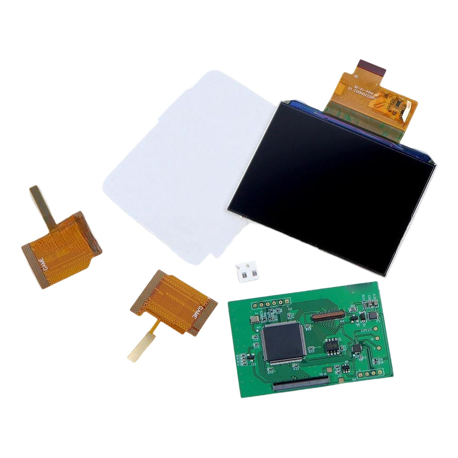 Evidenzia la sostituzione dello schermo LCD retroilluminato Set modifica della console gioco Accessori da gioco Sostituzione dello schermo LCD Evidenzia la retroilluminazione Set modifica
