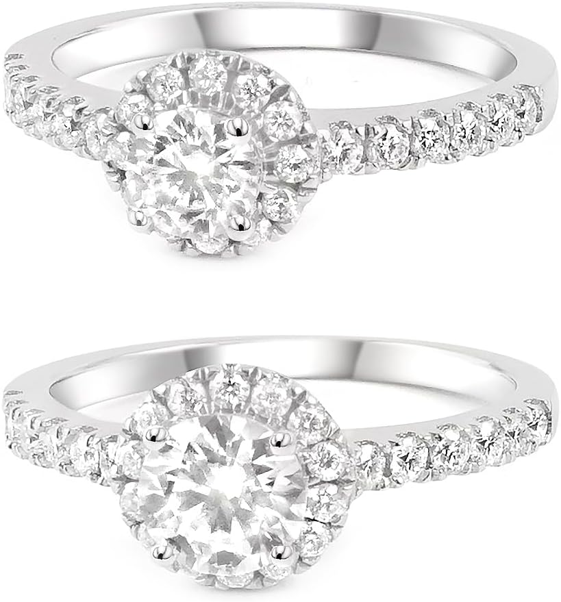 BVLGARI ブルガリ 750 ホワイトゴール ダブルロゴ リング 9.5号