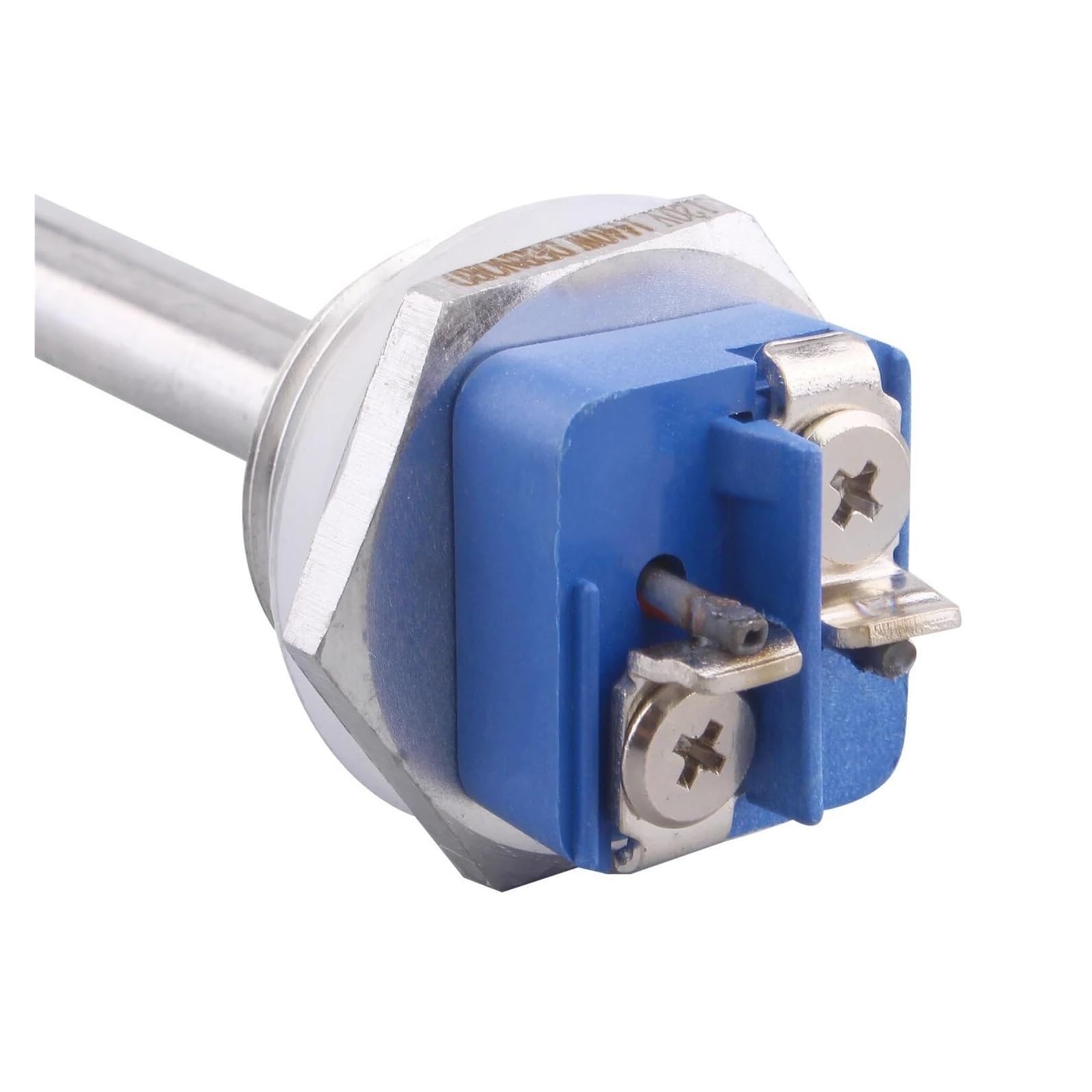 Grzałka zanurzeniowa 220V 1 cal gwint zanurzeniowy podgrzewacz wody elektryczny grzejnik rurowy SUS304 500W-1500W (z gwintem, 1000w)