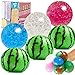 Stress Ball 6 Pack Antistressball Wasser Perlen Bälle (3+3), süße Wassermelone DNA für Kinder und Erwachsene, Fidget Toys Squeeze Ball zum Quetschen und Kneten gegen ADHS, Autismus, Zappeln
