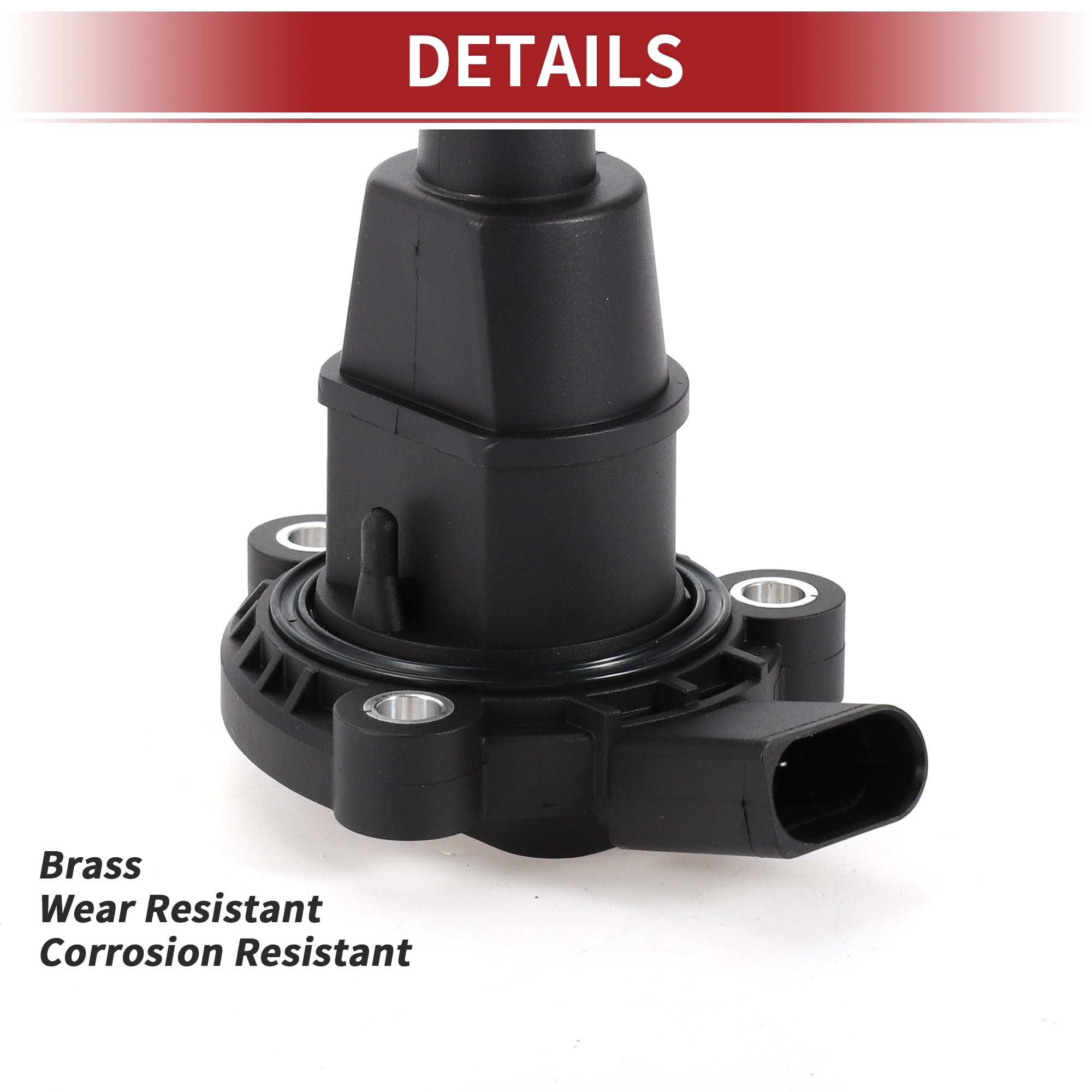 A ABSOPRO Sensor De Nivel De Aceite Del Motor Para Audi A3 15-19 1 Pc