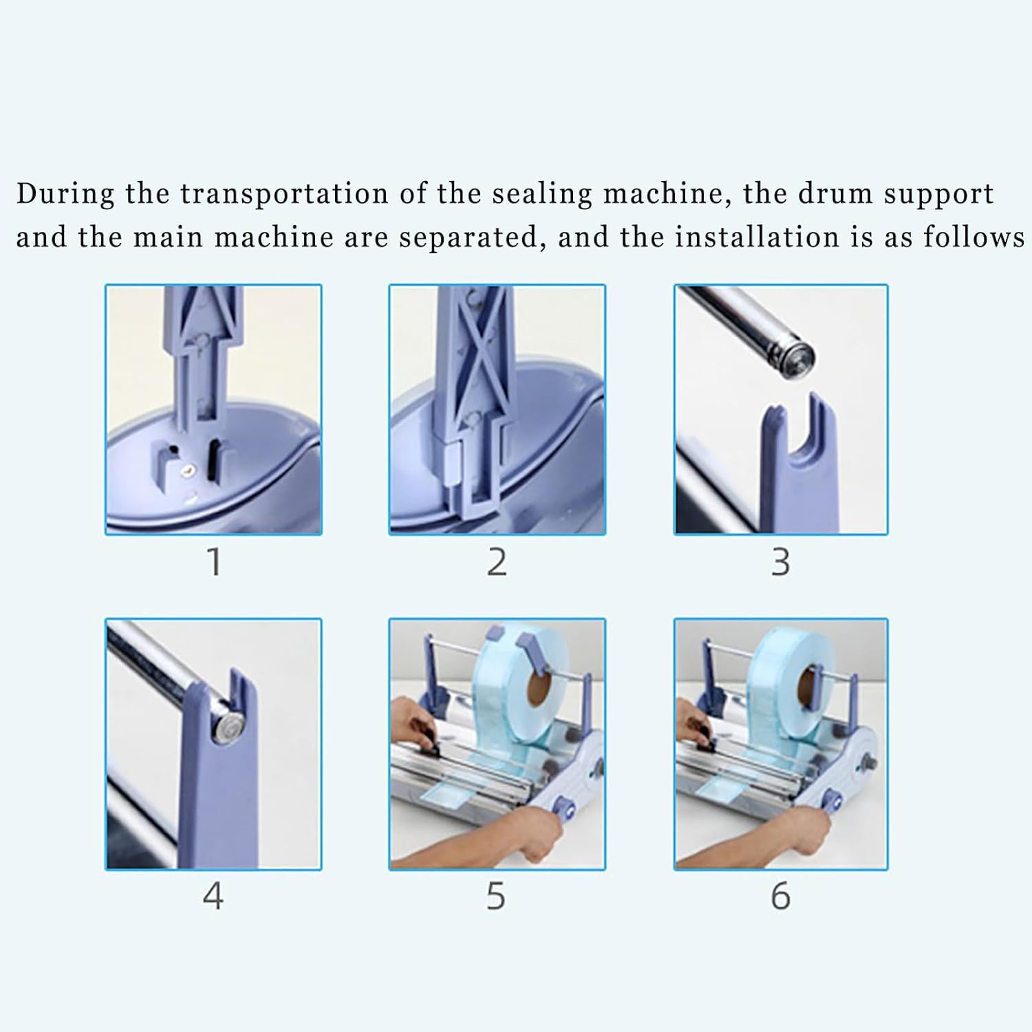 Machine de scellage thermique automatique avec température réglable et coupe à double bord pour un emballage efficace