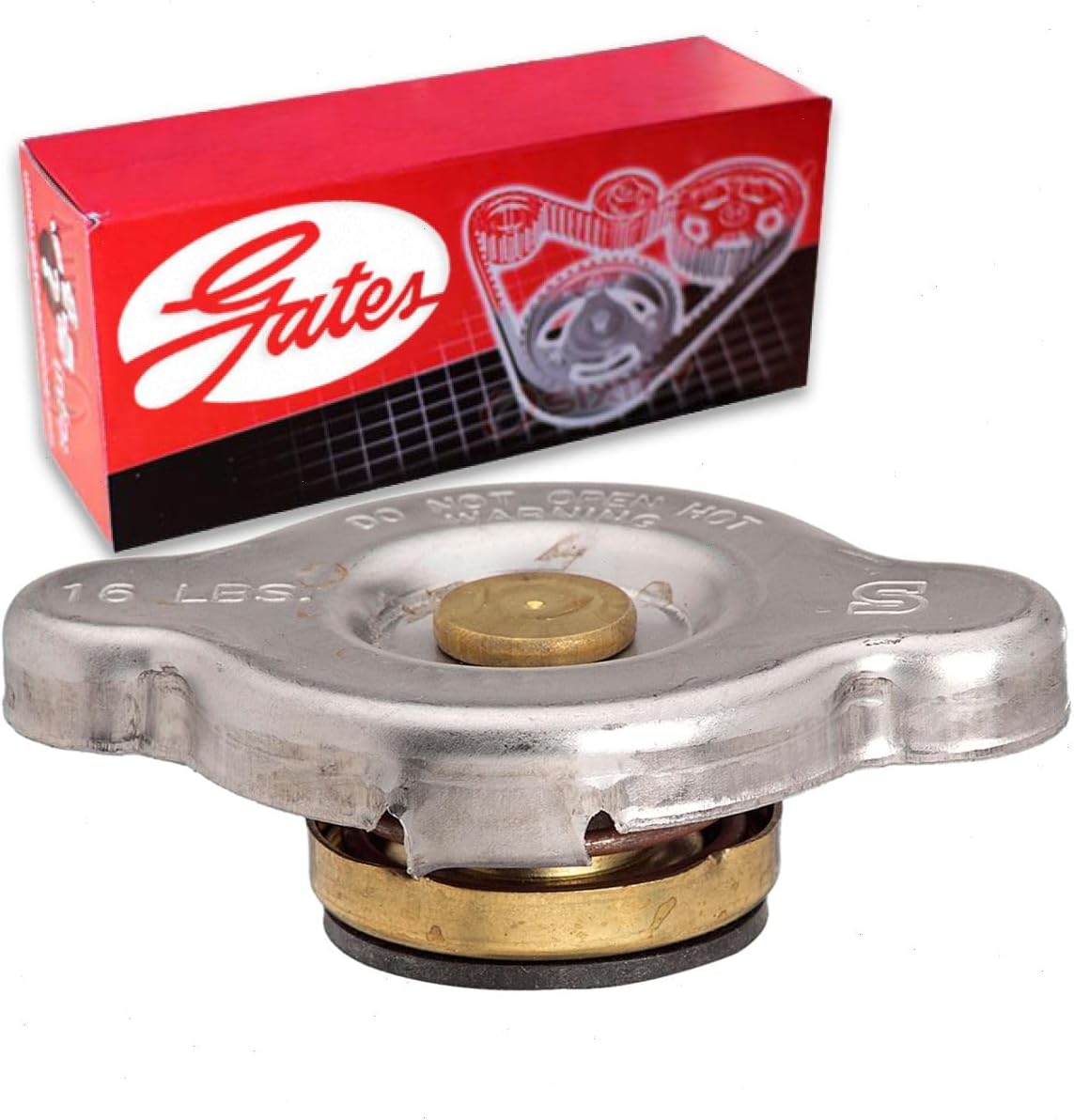 Gates Radiator Cap compatible with Ford Ranger 2.3L 2.5L 3.0L 4.0L L4 V6 1995-2011