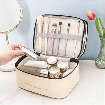 Portable Washing Bag Big Capacity Makeup Bags Waterproof Travel Storage Bag Travel Handbag Cosmetic Storage Bag(Kaqi)
