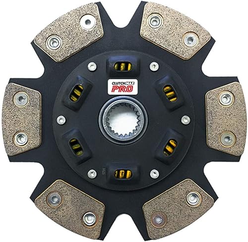 Miniatura 3 de ClutchMax PRO Performance Stage 3 Placa de disco de embrague con herramienta de alineación compatible con Toyota Celica 61977-1985, Celica Supra