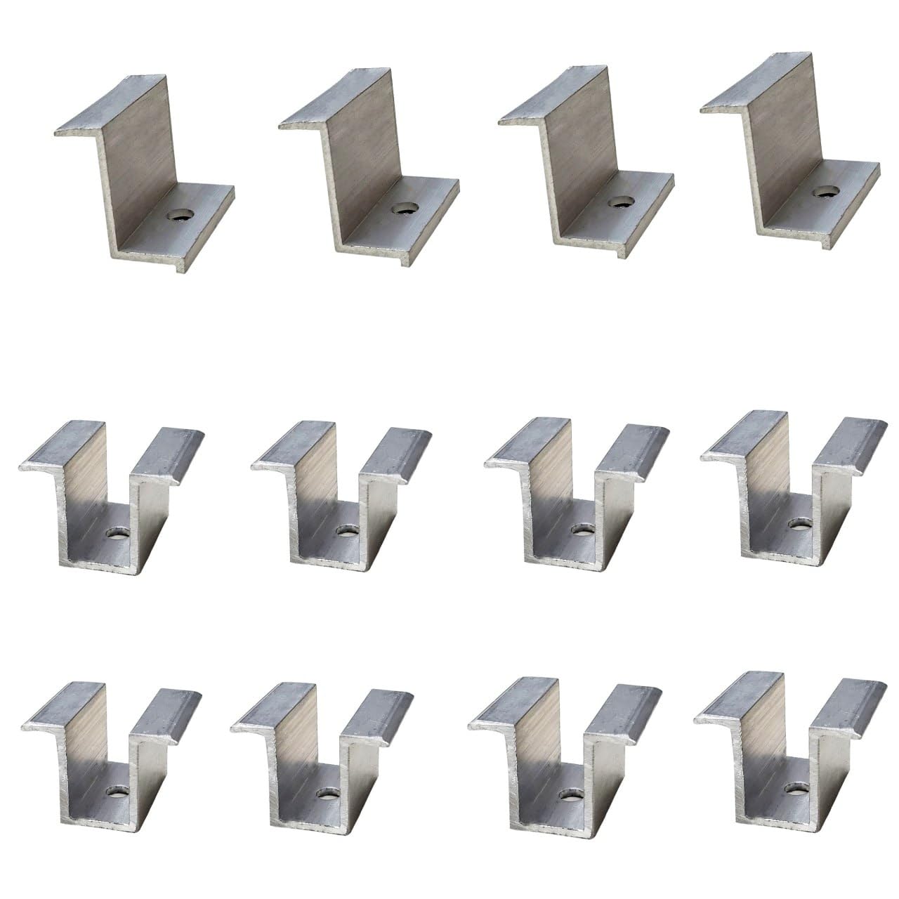 Daystar Solutions Solar Panel mounting clamp 30MM for (5 Panel - 4 End Clamps and 8 Mid Clamps) (B0CXJ2WG24) Amazon Price History, Amazon Price Tracker