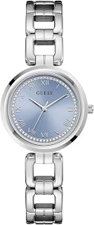 Round 32mm Ice Blue Dial Analog Women Watch - U1387L6M