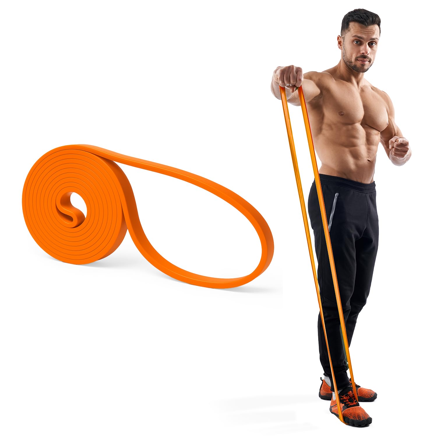 EliteFTS Pro Resistance Band - Boost Core Stability and Flexibility with This Portable, Joint-Friendly Tool