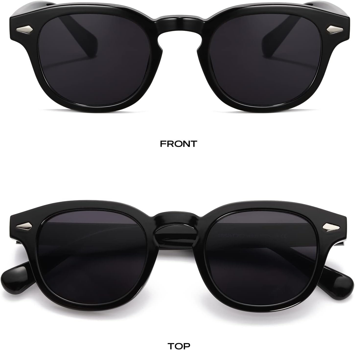 Gtand Unisex Vintage Retro Round Style Tinted Sunglasses For Men Women Fashion Circle Sun Glasses 46mm - Image 3