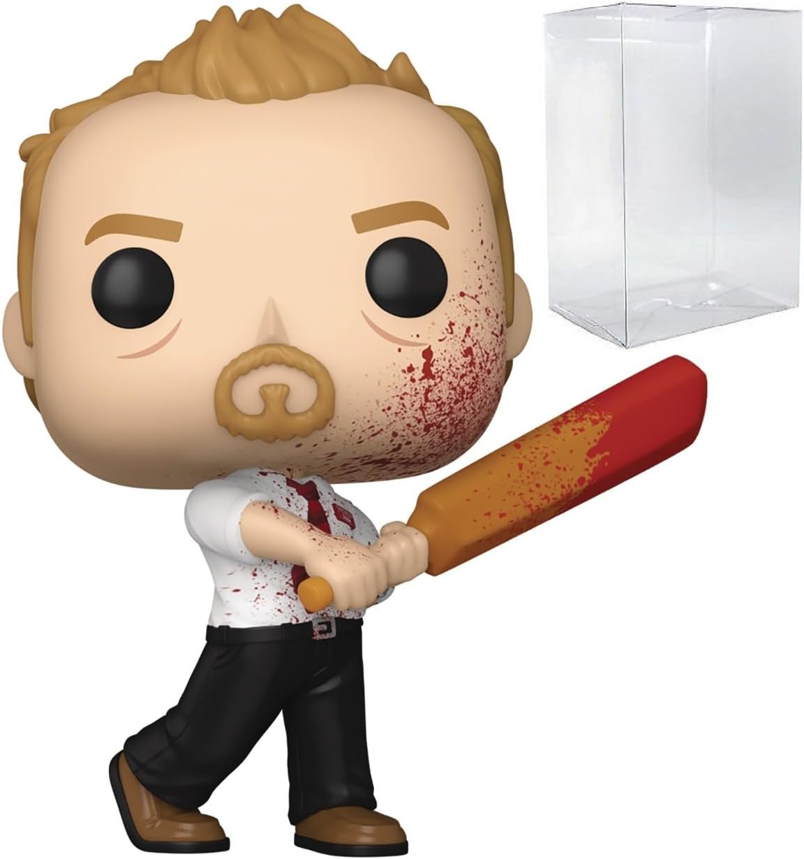 POP Funko Fusion: Shaun of The Dead - Shaun Vinyl Figure (Bundled with Compatible Box Protector Case) Multicolor 3.75 inches