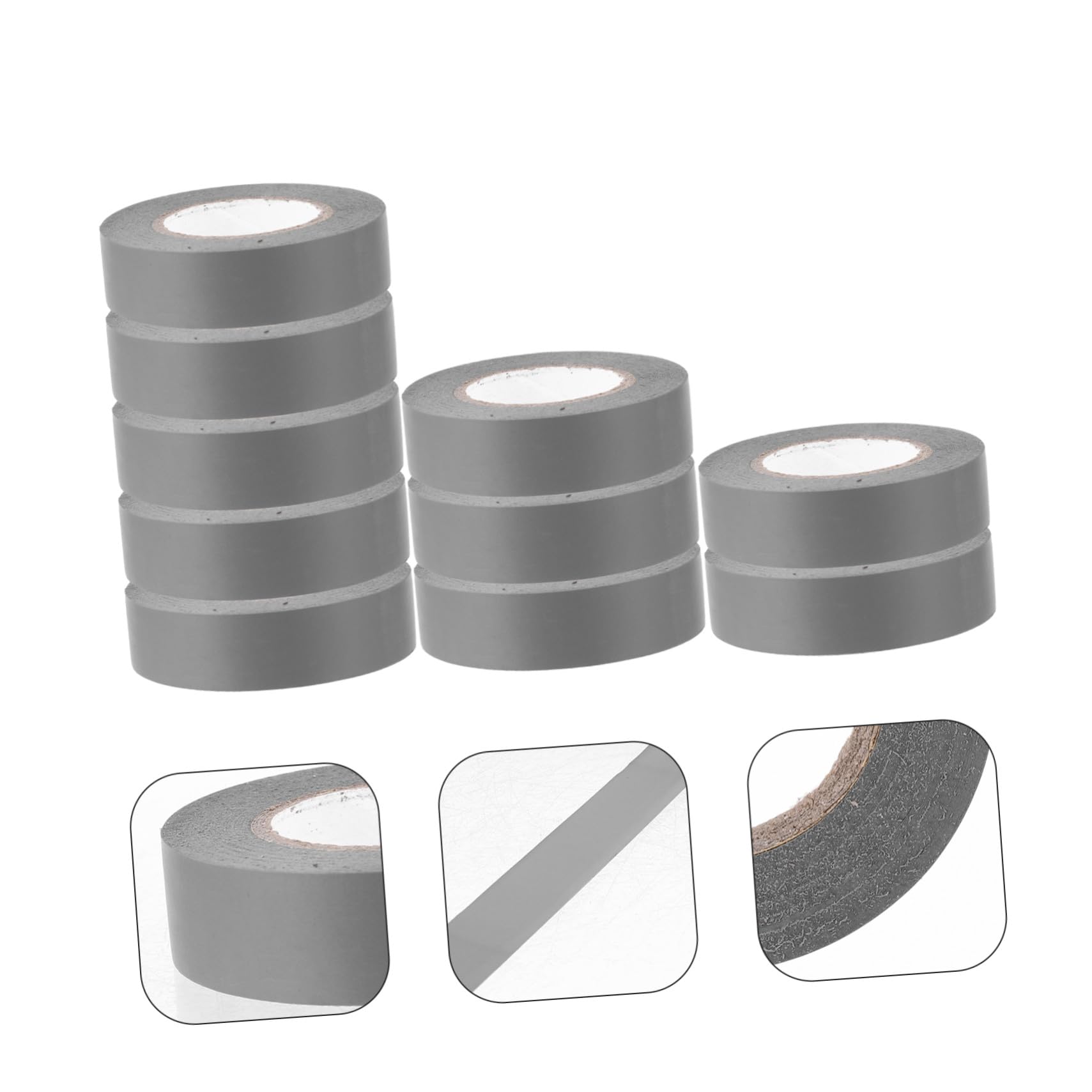 nastro isolante, 10 rotoli di qualità professionale resistenti all'umidità, al freddo e calore for la protezione dei cavi elettrici for interni ed esterni