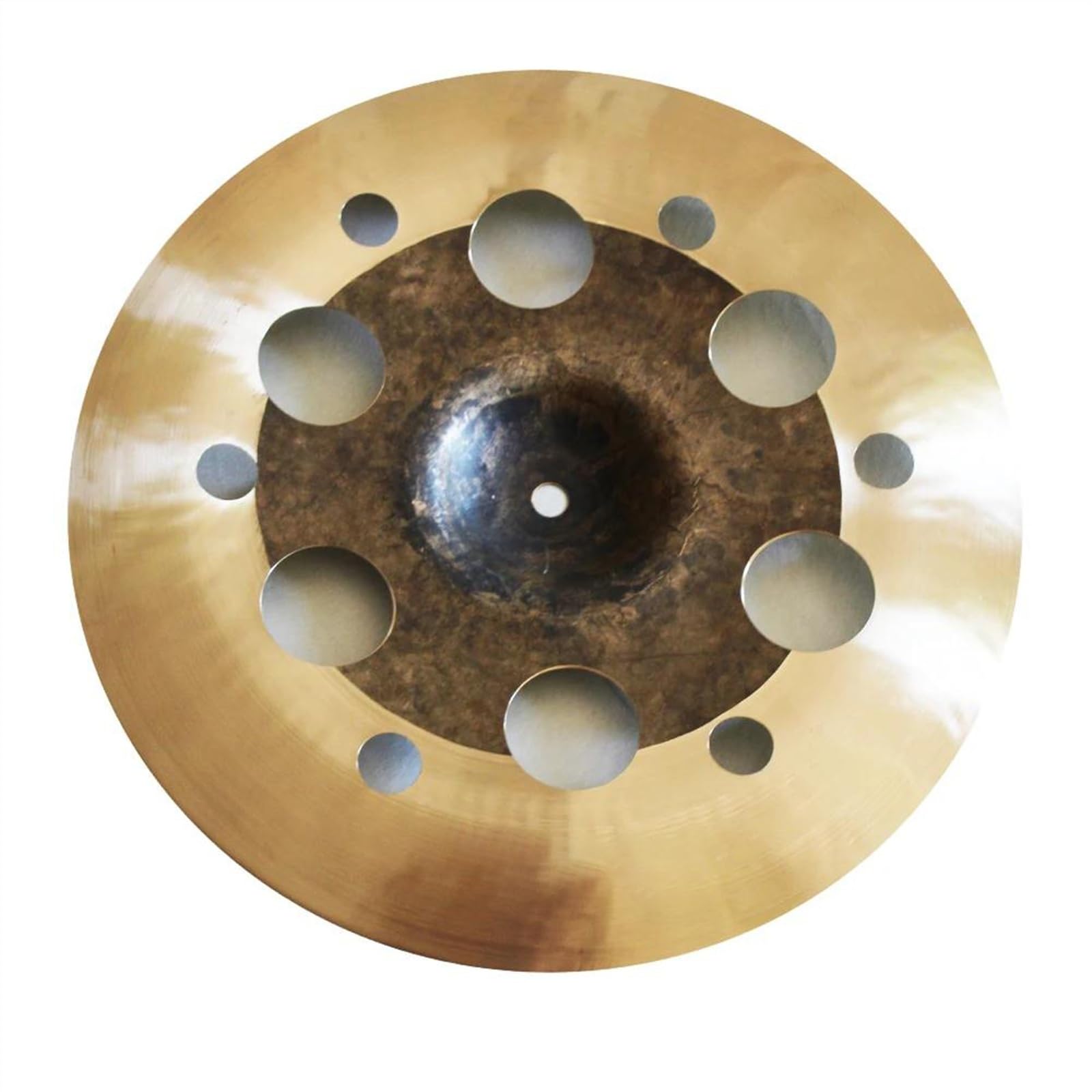 Professionelle Trommelbecken Percussion Drum Set Becken Handgefertigt 18" Becken Für Schlagzeuger Bühnenauftritt