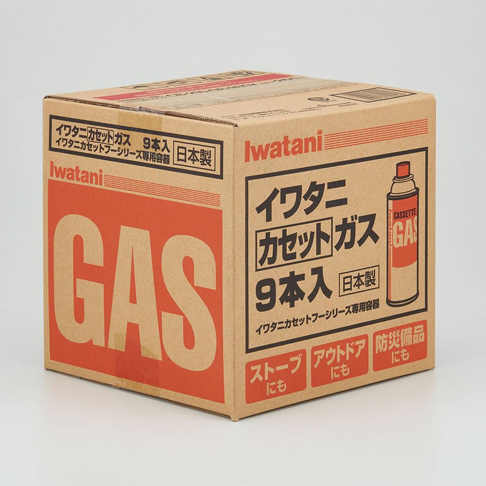 Amazon | イワタニ Iwatani 岩谷 カセットボンベ カセットガス 9本 