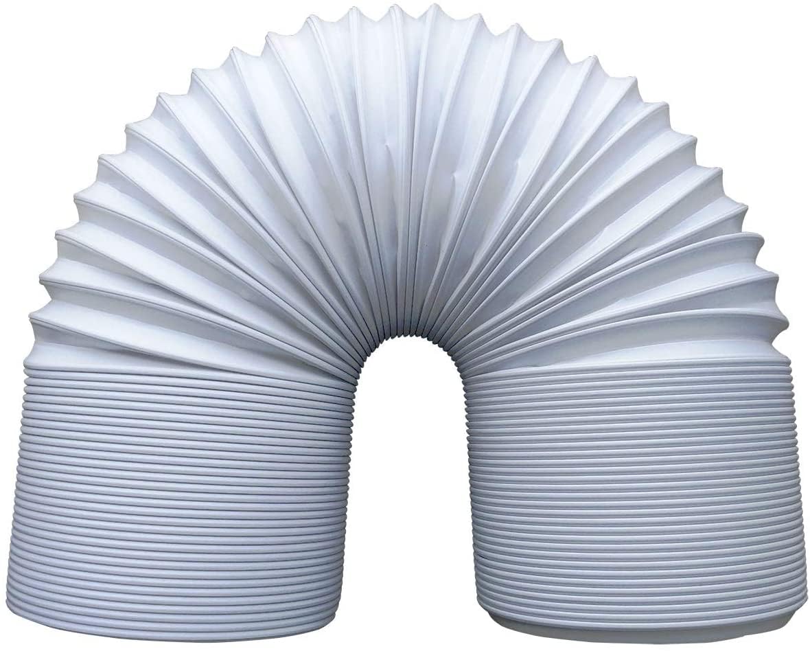 Air Conditioner Exhaust Hose | 15cm/5.9'' Diameter PVC Extend Vent Duct for Portable AC Replacement Pipe,Counterclockwise Installation Direction,1.5m/59 Length