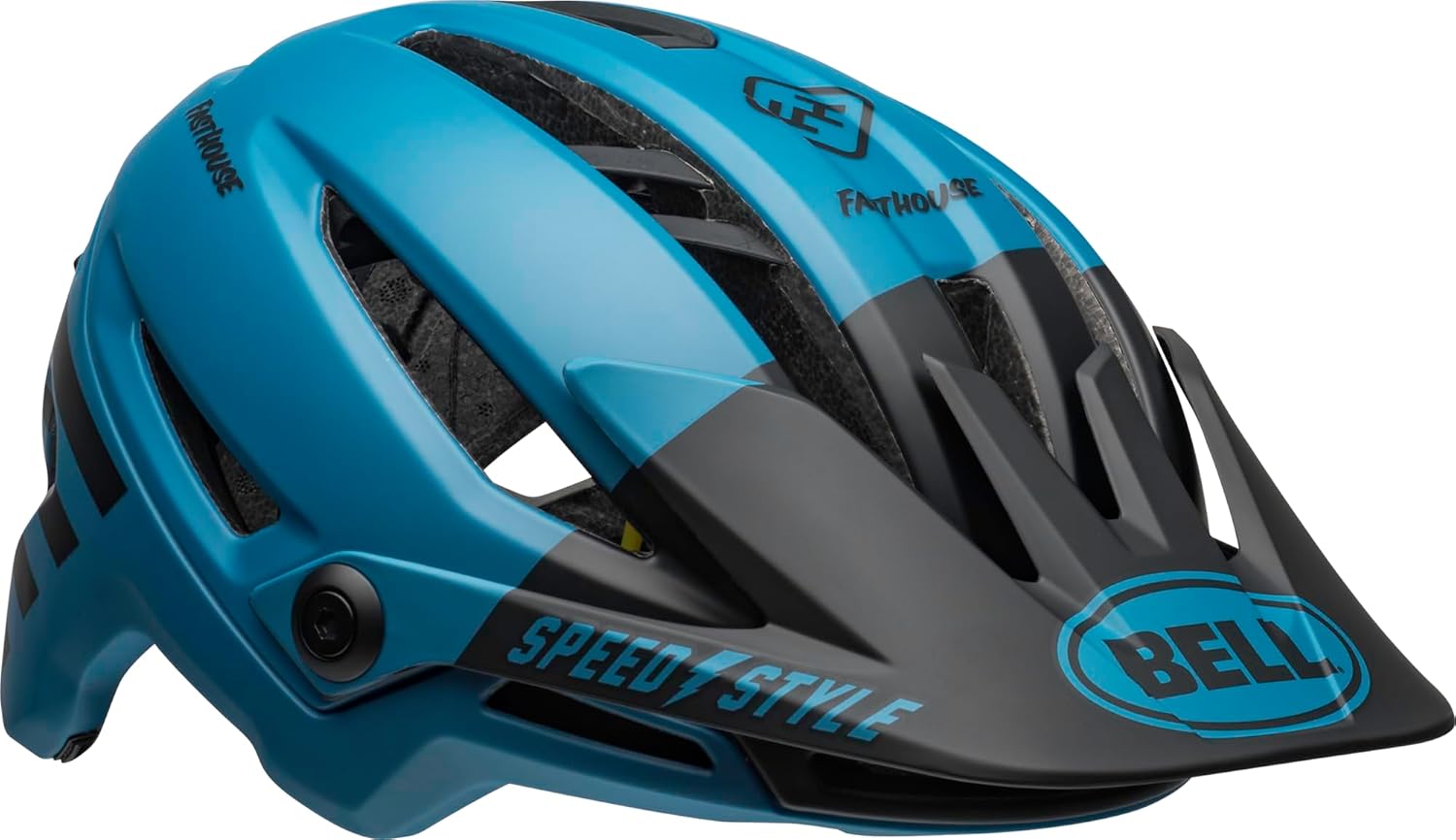 Bell Sixer MIPS Adult Mountain Bike Helmet - Matte Blue/Black (2024), Medium (55–59 cm)