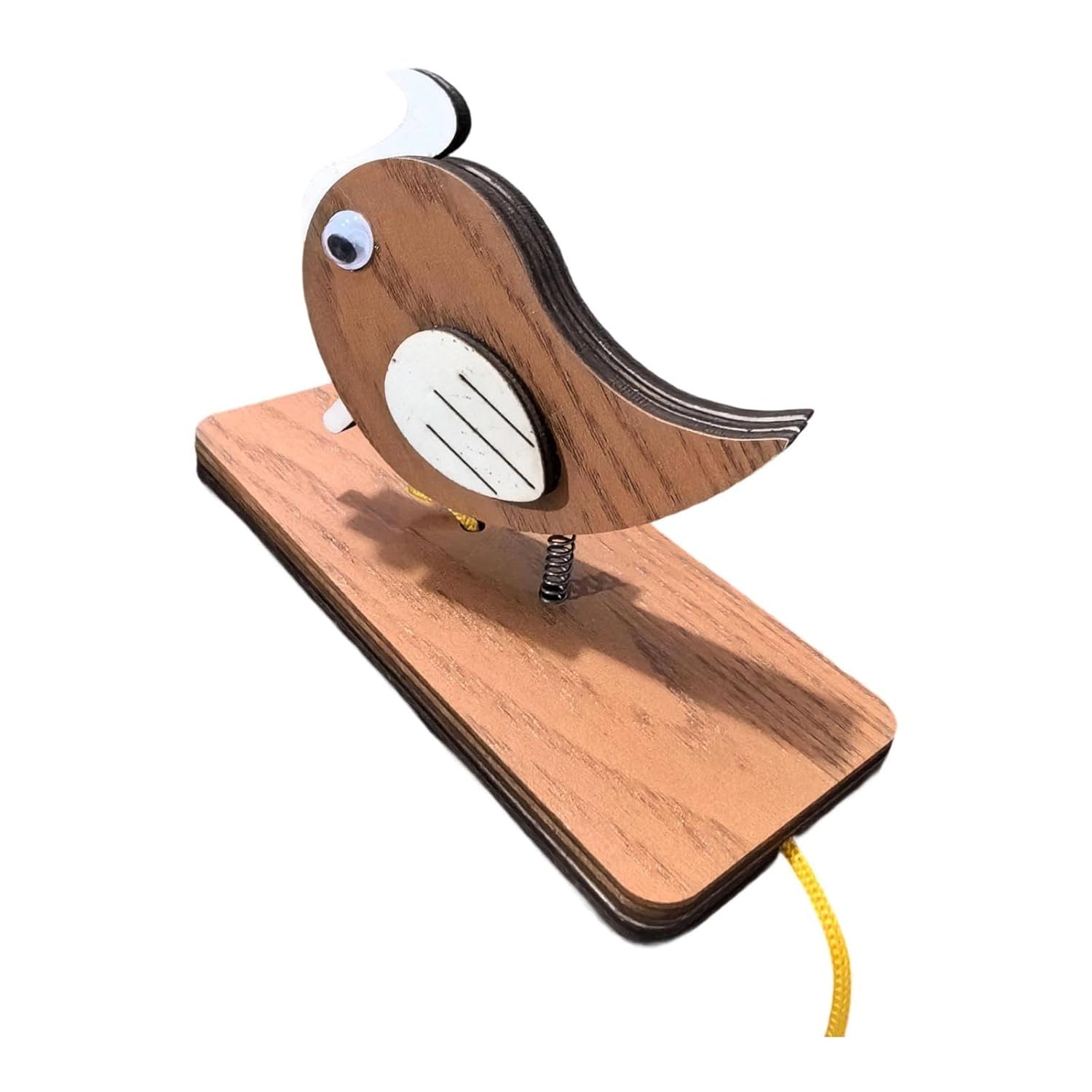 AnyCommand® Wood Door Bell Home Decor Ornament Woodpecker Doorbell for Shop Bedroom Wall RedDoorbells Doors Hardware Building Hardware Home Improvement