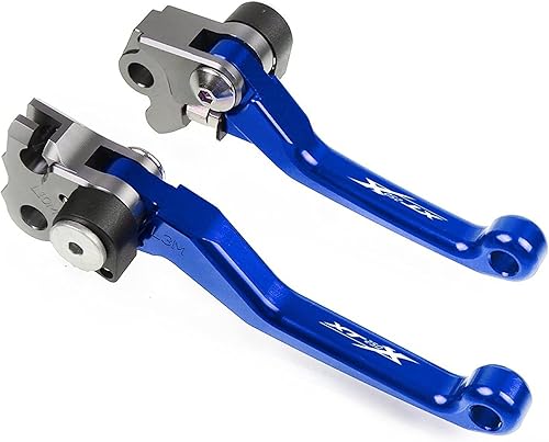 DYYDCK Palancas de embrague de freno pivotante CNC para Yamaha XT250X XTZ125 2003-2009 2010 2011 2012 2017 CNC palancas de embrague de freno