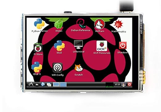 Electrobot 3.5 Inch Touch Screen 320 x 480 for Raspberry Pi 3 Model B and Pi 2 Pi Zero Pi 1 with Touch Pen
