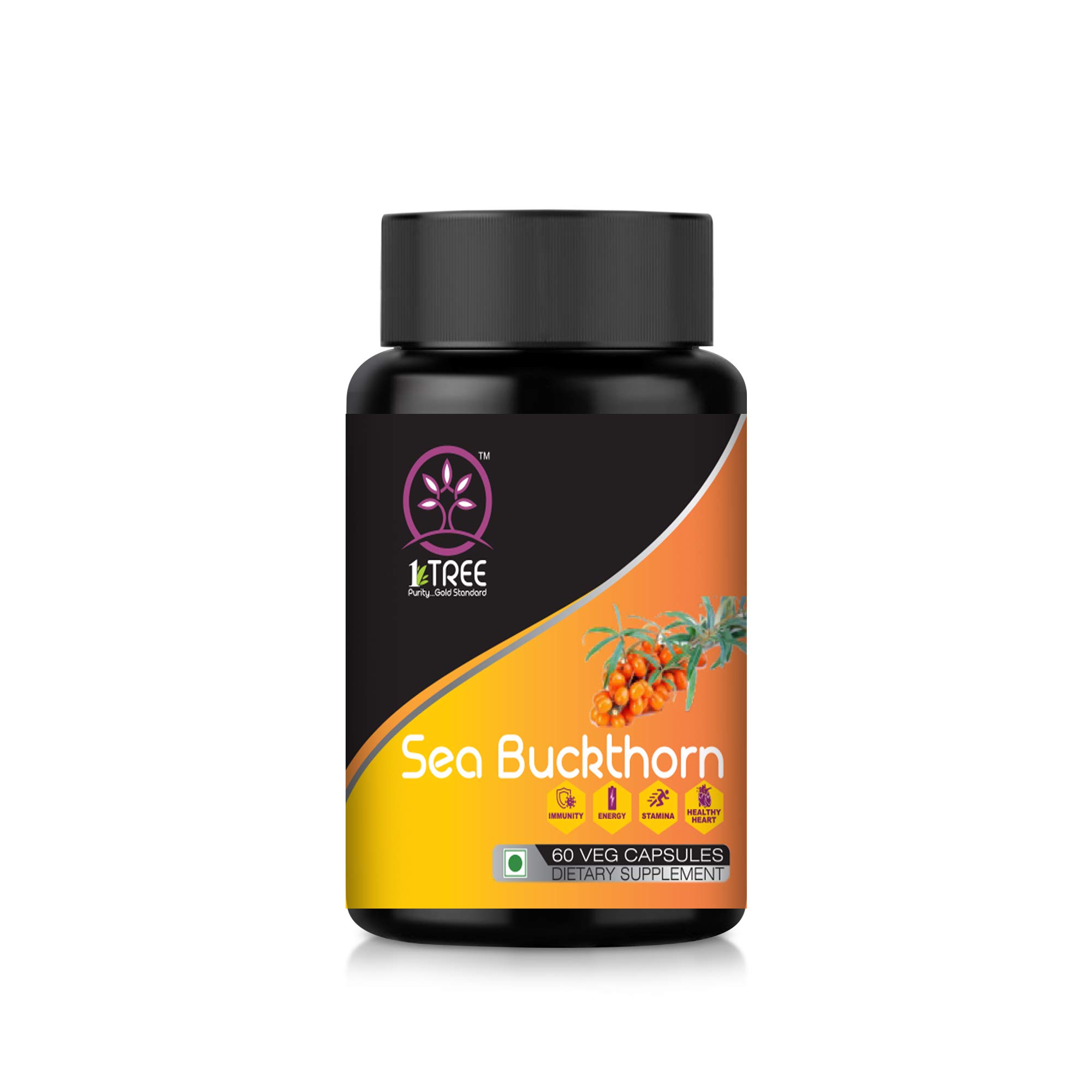 1 Tree Sea Buckthorn Capsules-Sea Buckthorn Berry Extract Powder Capsules-Omega 3,6,7 & 9 Vegetarian 60 Capsules (B0C9LSQPG9) Amazon Price History, Amazon Price Tracker