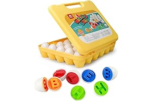 Coogam Letters Matching Eggs: Foster Alphabet Learning and Fine Motor Skills