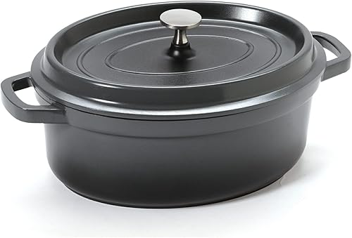 Heiss - Horno holandés ligero de aluminio fundido