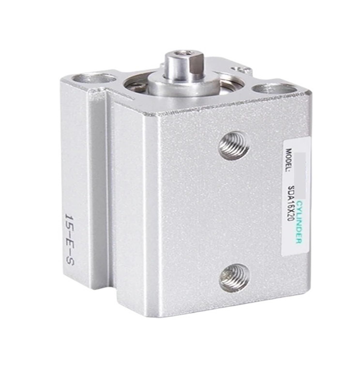 Cylindre pneumatique compact SDA double effet pour guidage de piston - 8