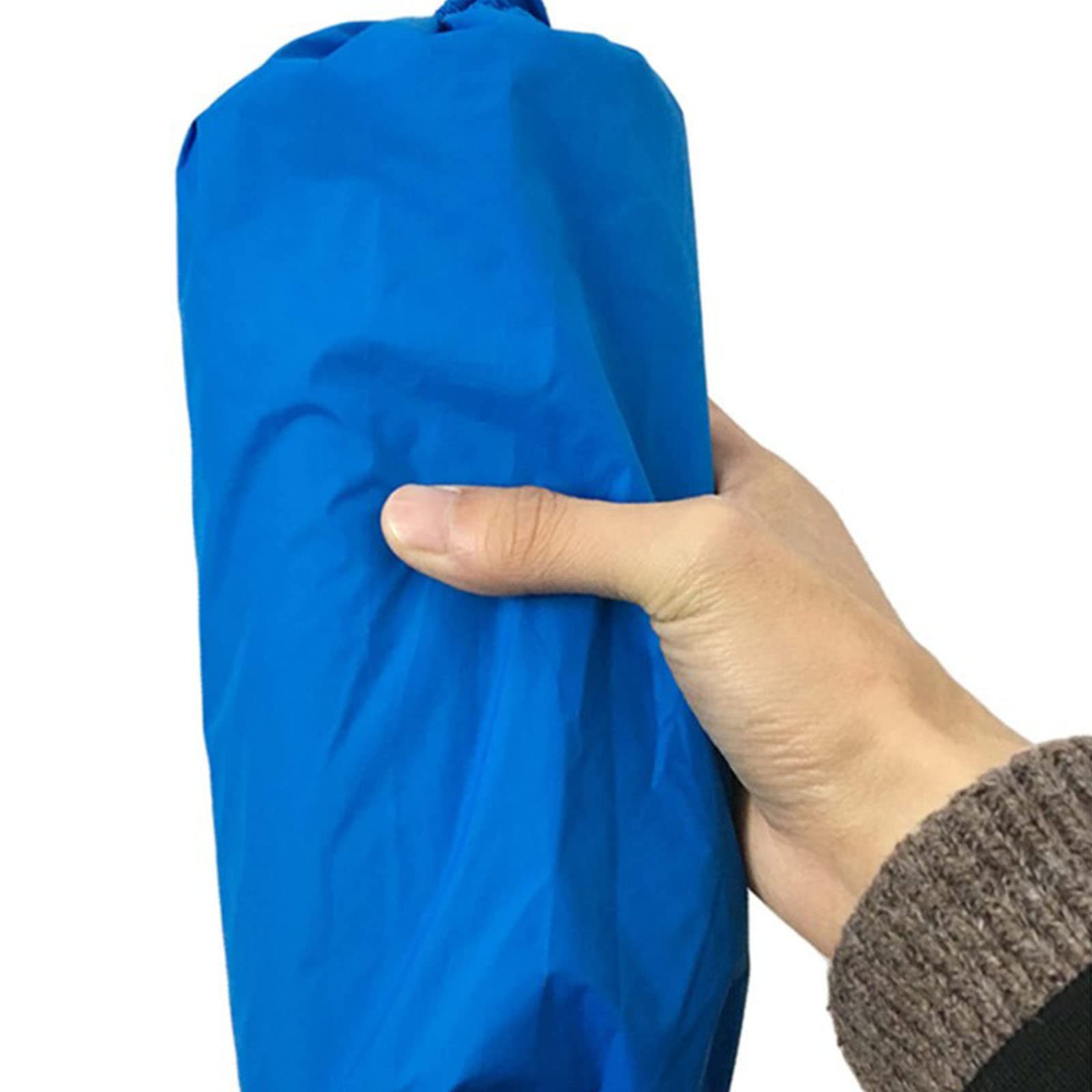 Materassino per Tenda da Esterno Campeggio Tappetino da Picnic Portatile Pausa Pranzo Cuscino per Dormire con Nido d'uovo (Blue)