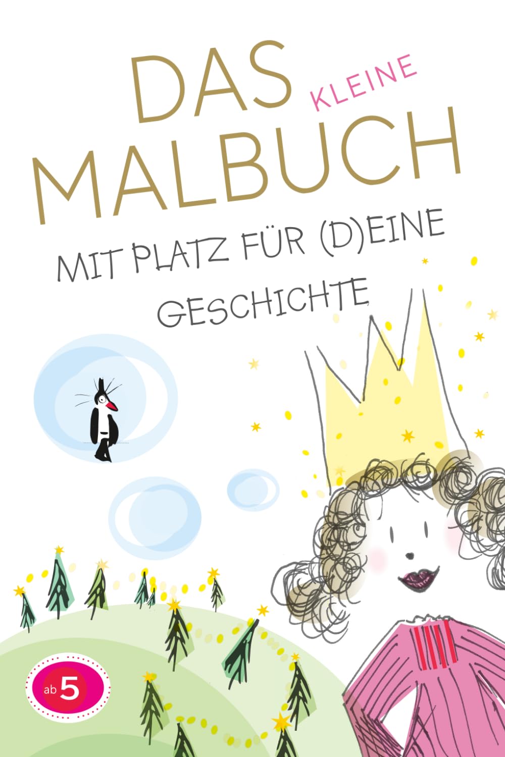 DAS KLEINE MALBUCH: MIT PLATZ FÜR DEINE GESCHICHTE