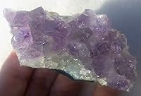 Vista 2 de Crystal1294#, racimo de cuarzo amatista crudo de 4.00 oz de Brasil