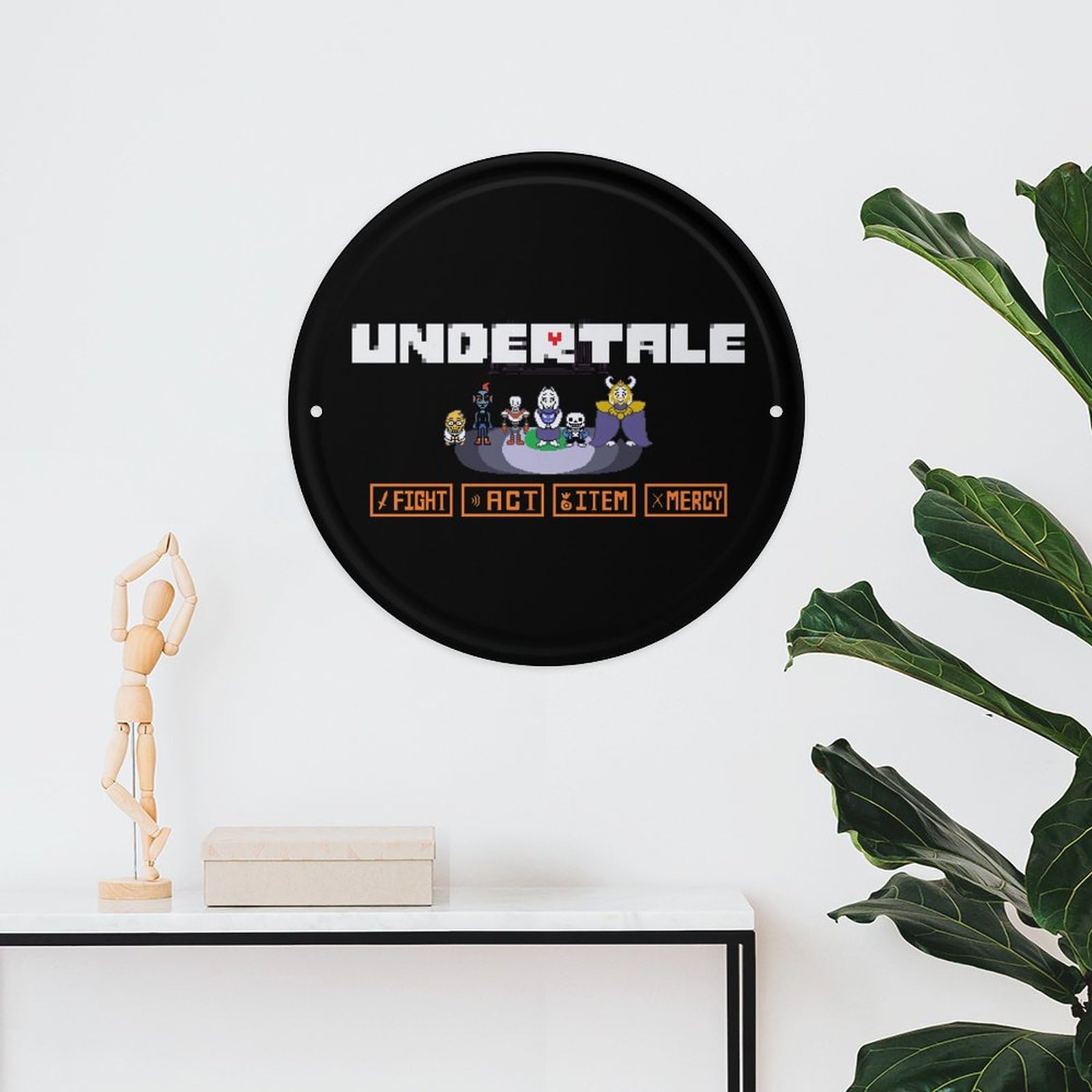 Amazon.co.jp: アンダーテール サンズ Undertale ブリキ看板 金属