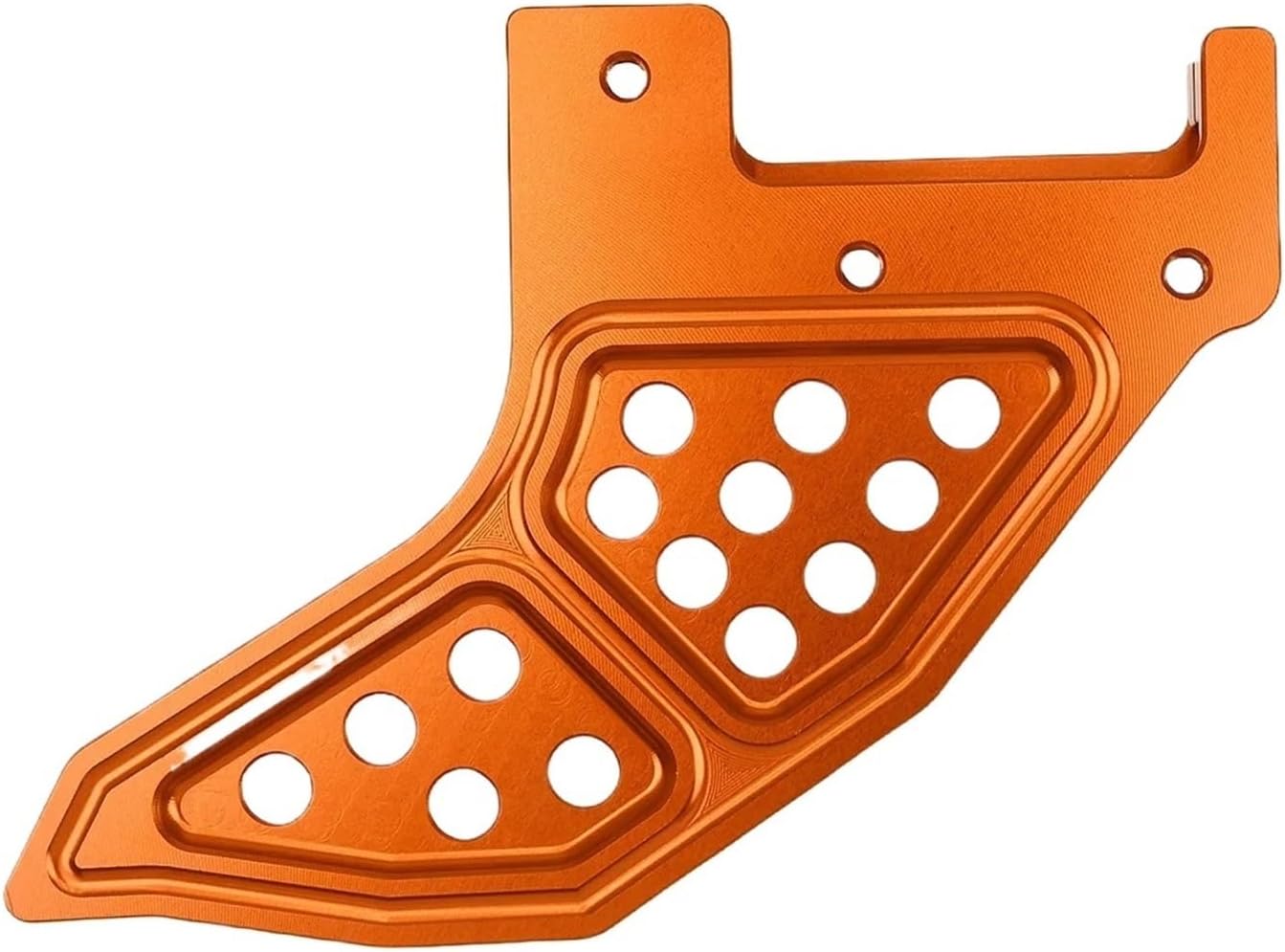 Front Rear Brake Disc Rotor Guard Cover Protector Compatible With Husqvarna 125 150 250 350 450 501 TC FC TE FE TX FX Motocross Accessories(Front Silver)