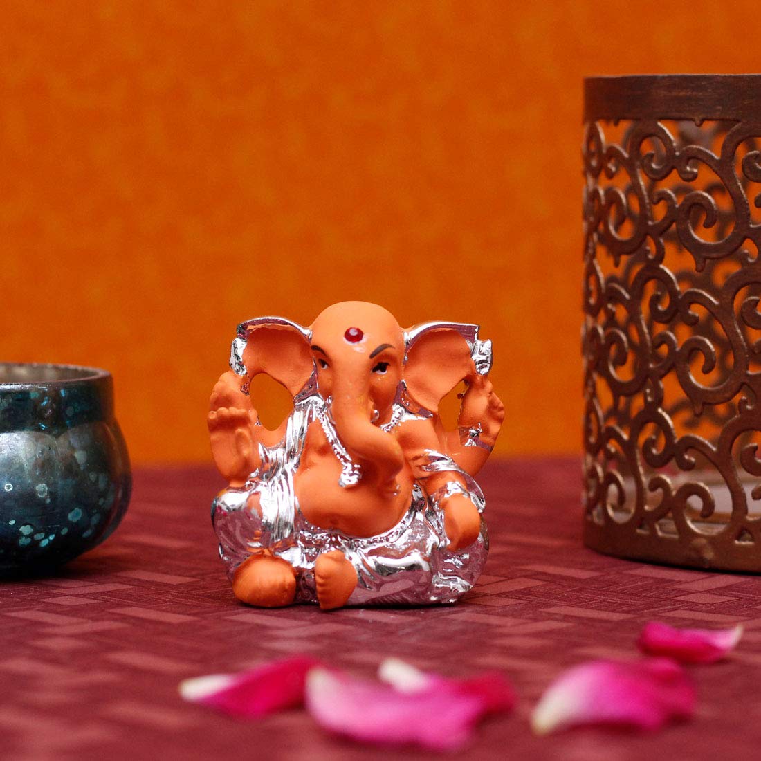 Buy LaDekor Ganesha Statue Temple Decor Lord Ganesh Murti Religious