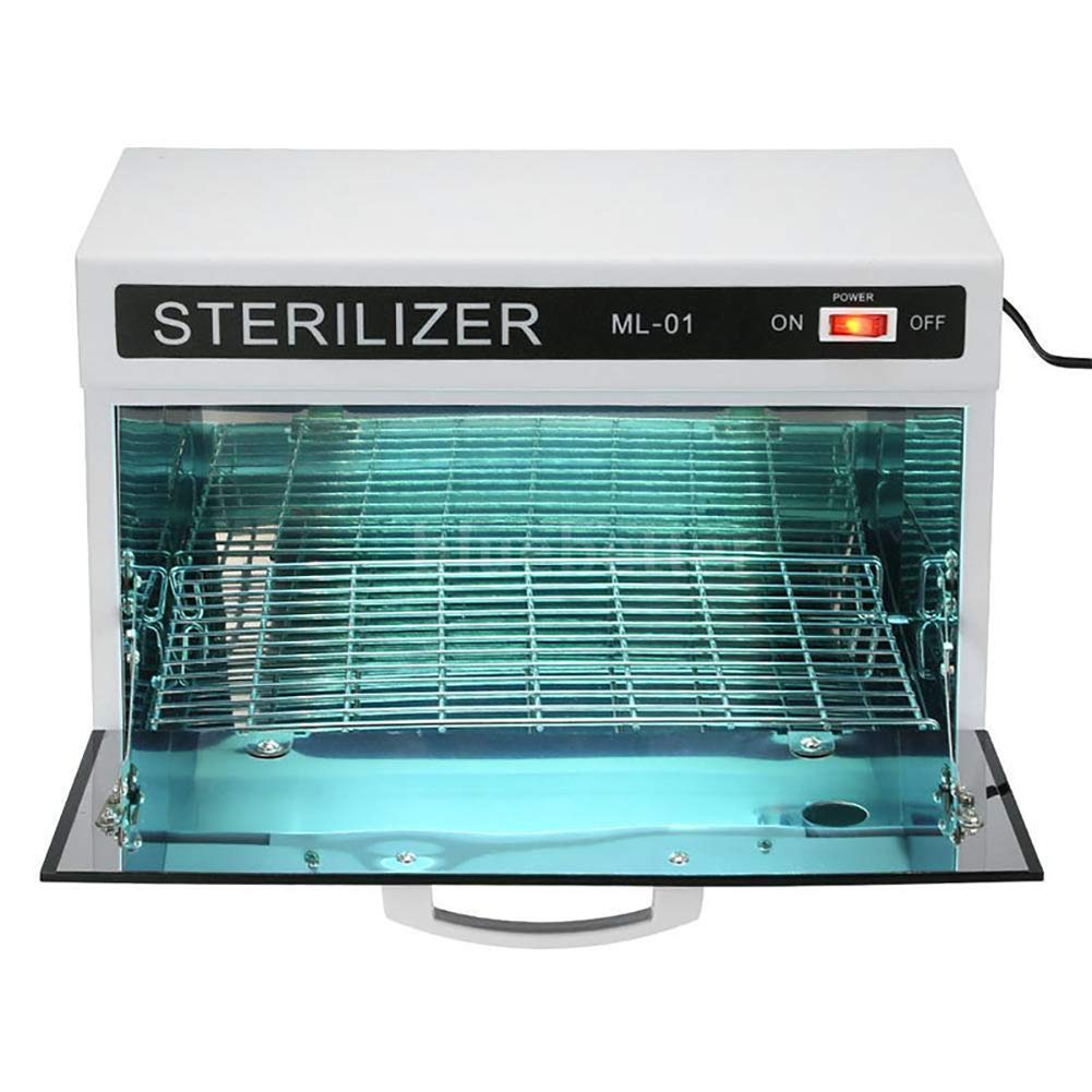Professional Towel UV Sterilizer, Ozone UV Timer, for Nail Salon Tweezers and Cleaning Toothbrushes, Mobile Phones
