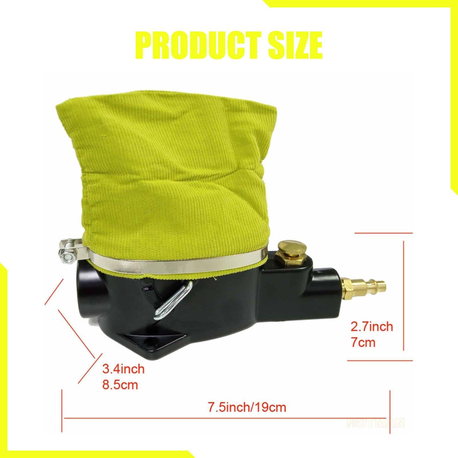 Harilla Nettoyeur Bougies d'allumage pneumatique, Accessoire Automobile Universel avec Sac Nettoyage en, Outil Nettoyage