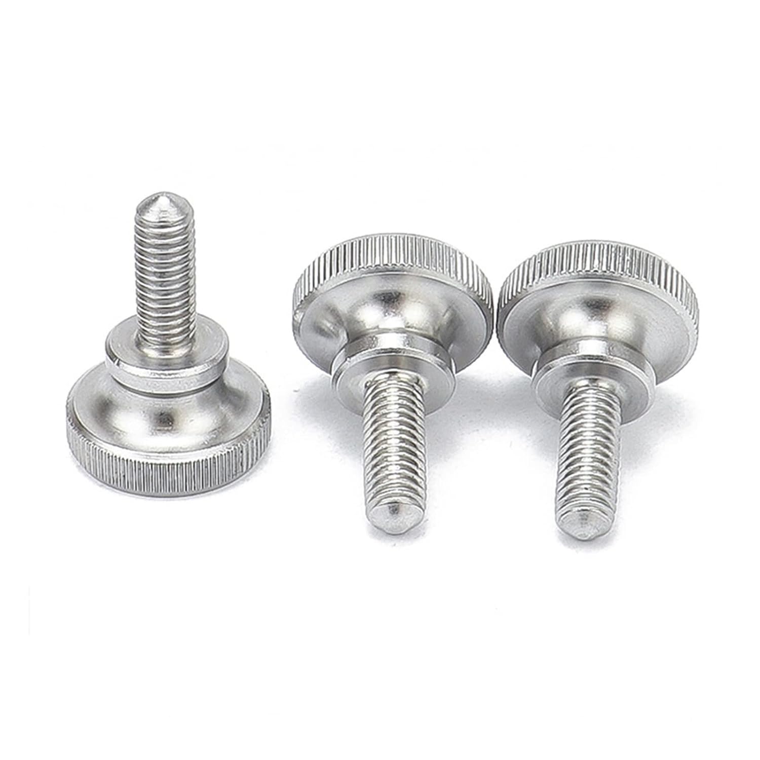 M2 M3 M4 M5 M6 M8 M10 M12 ステンレス製フラットヘッドショルダーボルト 1/5 M2 M2.5 M3 M4 M5 M6 M8 M10 DIN464 GB834 304ステンレス鋼ローレットヘッド手締めカー