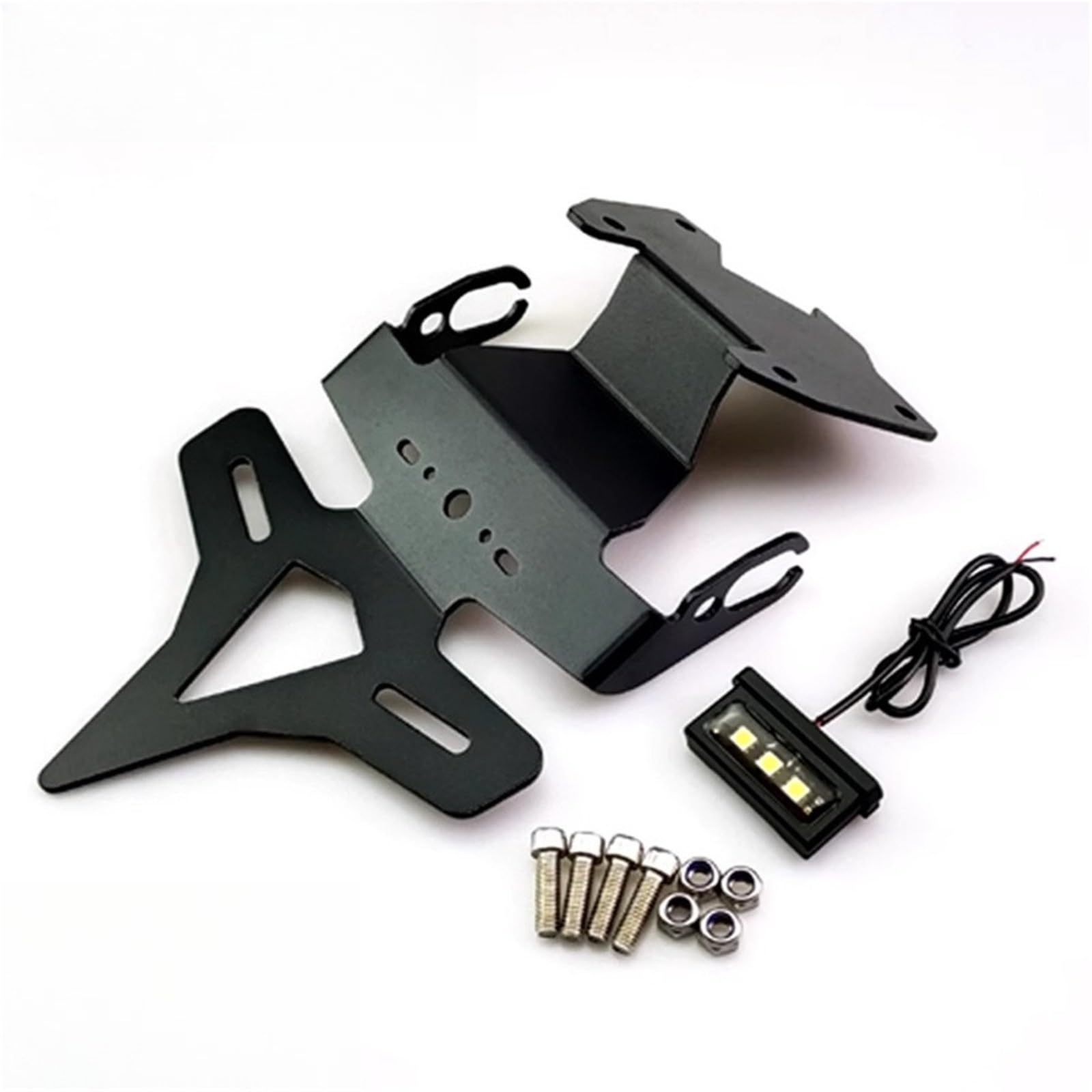 Portatarga Per Moto Con Portatarga Corto E Luce LED Integrata Per NC 750 X S NC750X NC750S 2021-2024