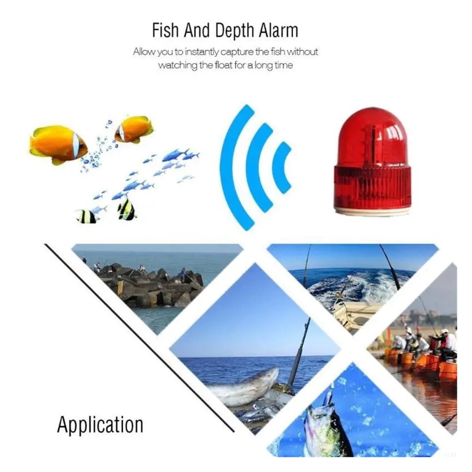 Fish Finder Portatile, trasduttore Sonar, Fish Finder Portatile palmare